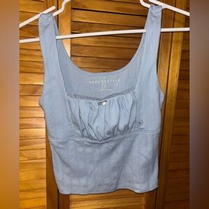 Aeropostale Sky Blue Sleeveless Top
